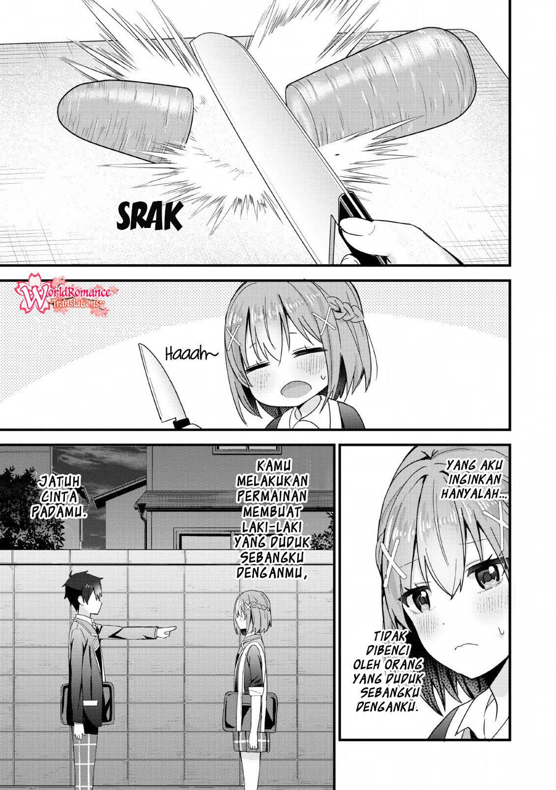 The Cute Girl Sitting Next to Me Is Trying to Make Me Fall in Love With Her as a Way to Ridicule Me, but the Tables Were Turned on Her Before She Knew It Chapter 02 Gambar 6